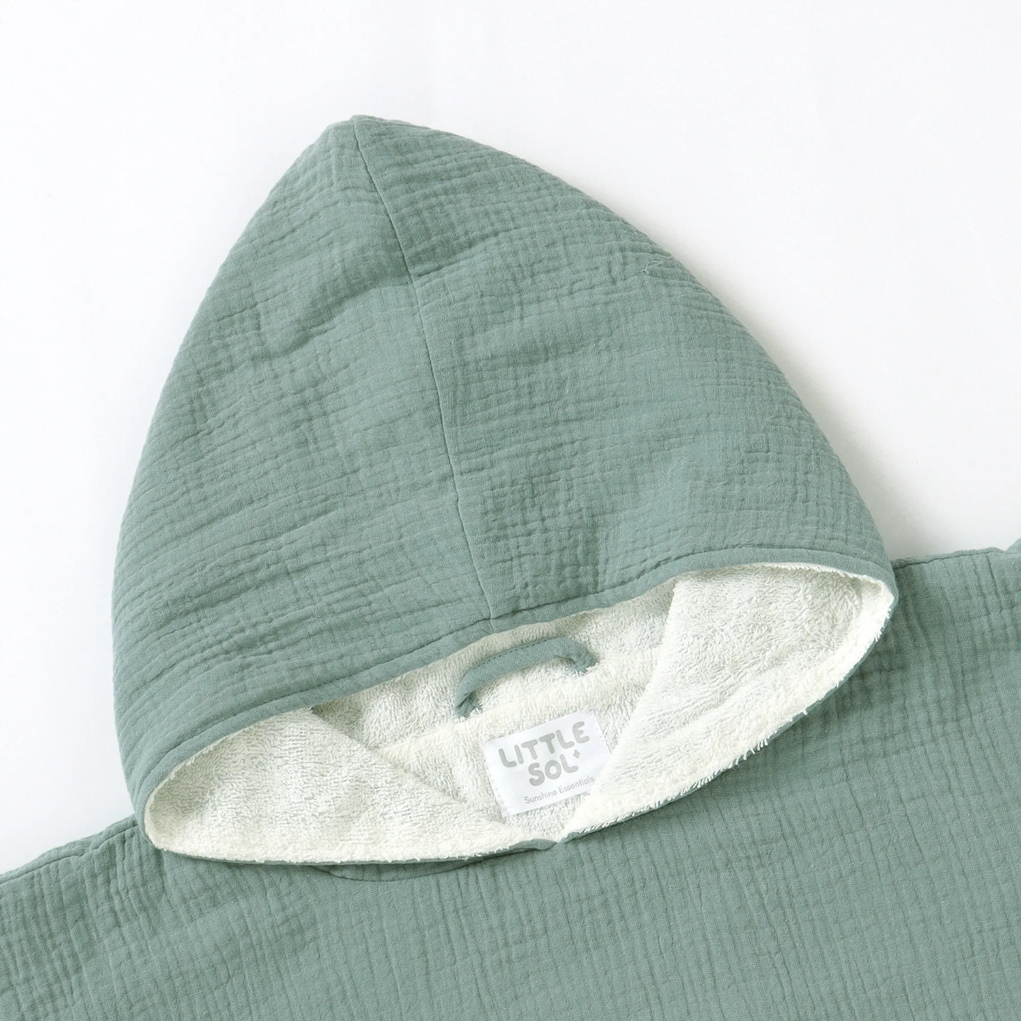 Hooded Beach Towel - Ocean Green (2 - 6 Years)