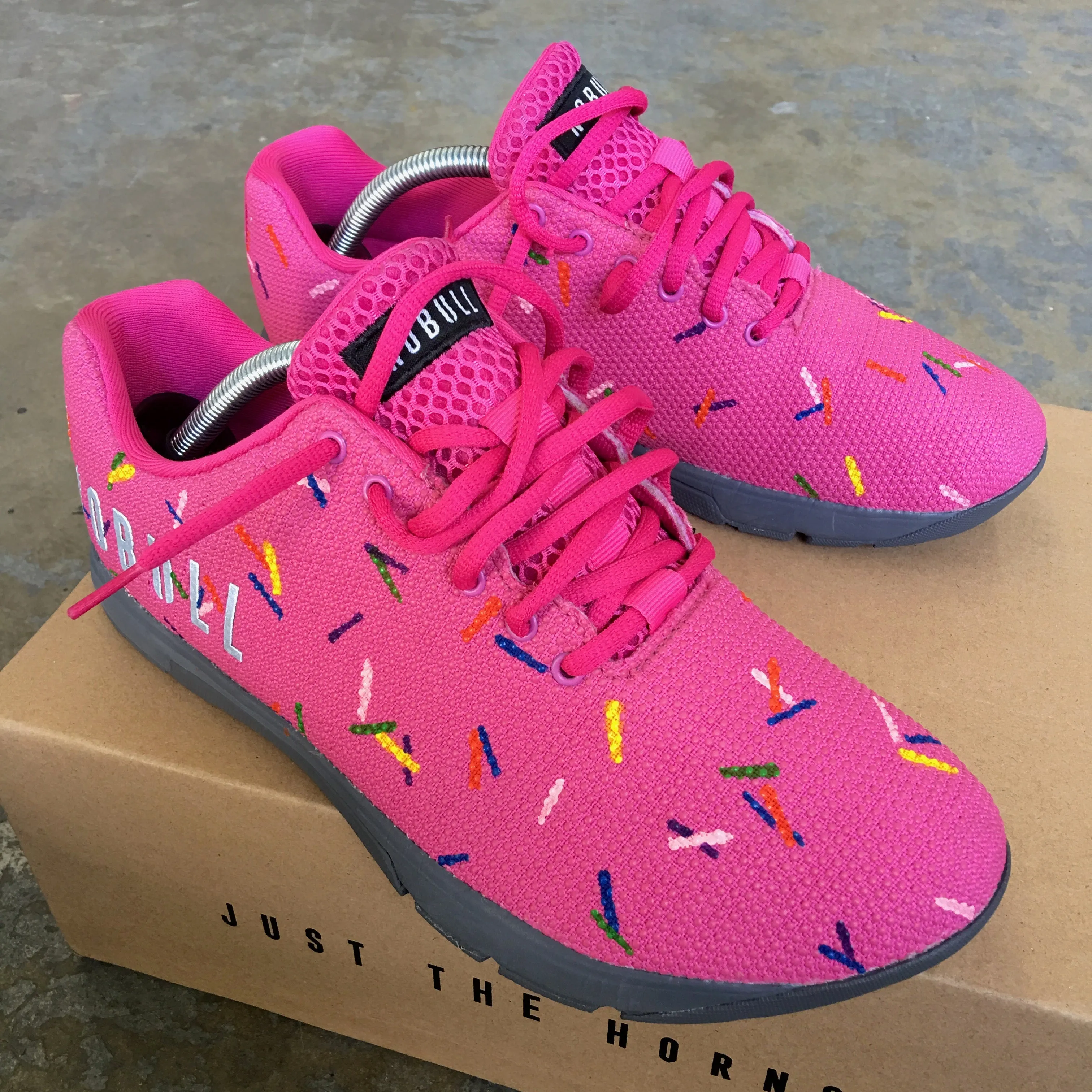 Hot Pink Sprinkles NOBULL Trainers