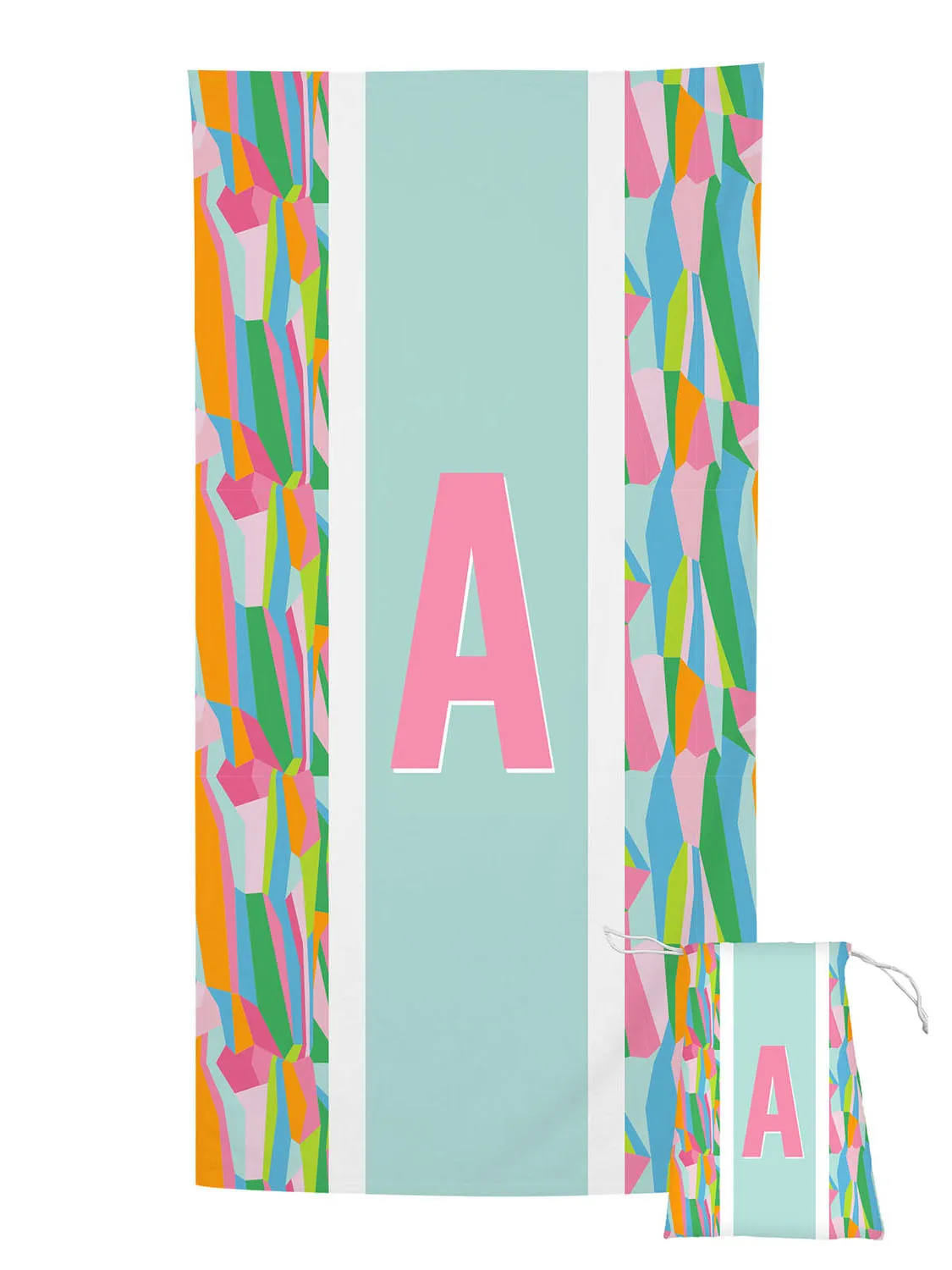 Initial Beach Towel | Tropical