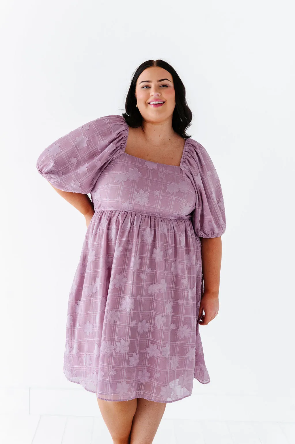 Julietta Dress in Lavender - Size 2X Left