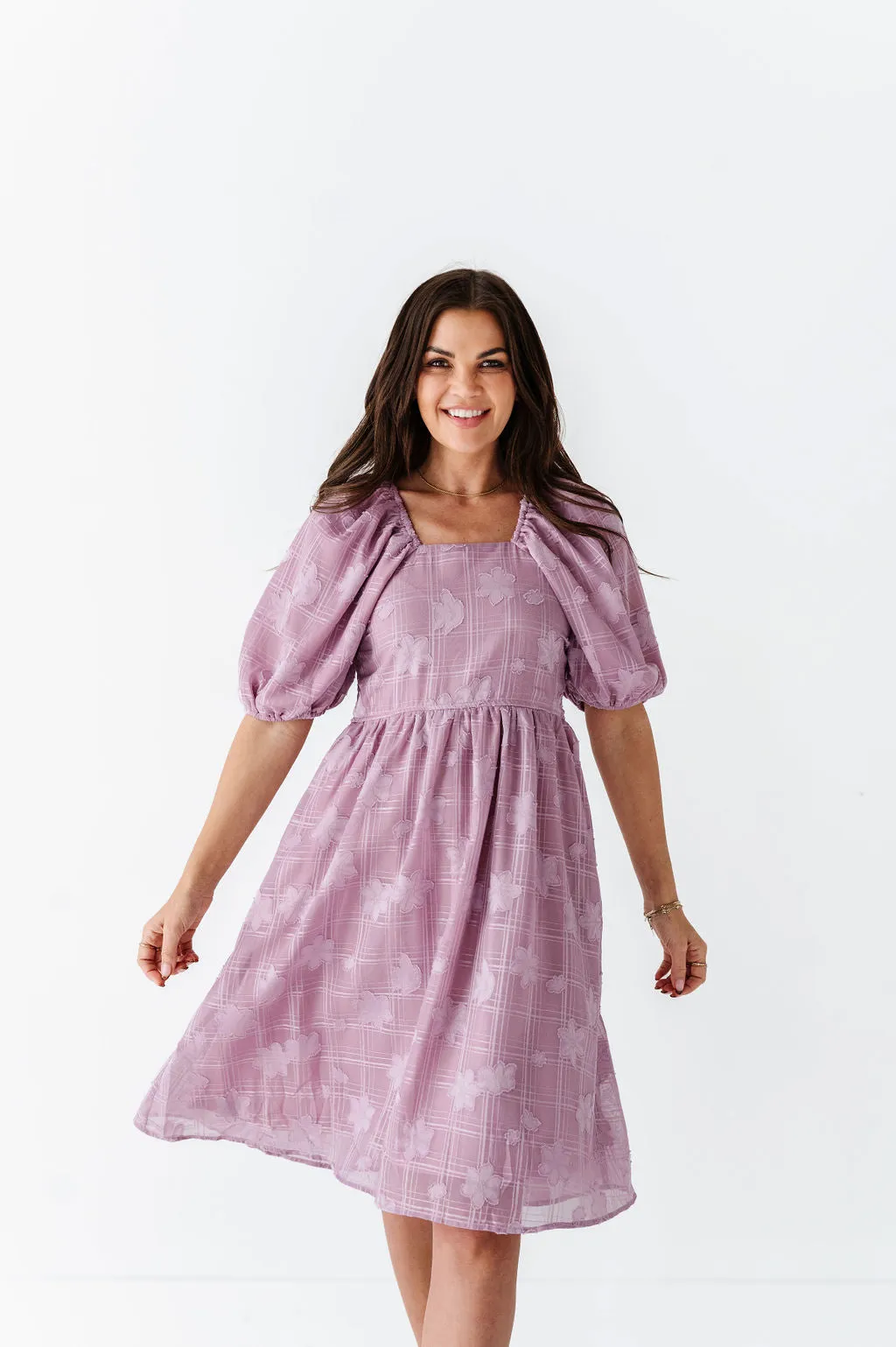 Julietta Dress in Lavender - Size 2X Left