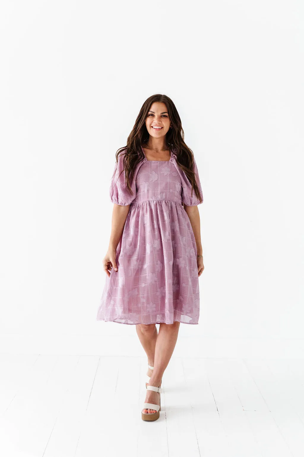 Julietta Dress in Lavender - Size 2X Left