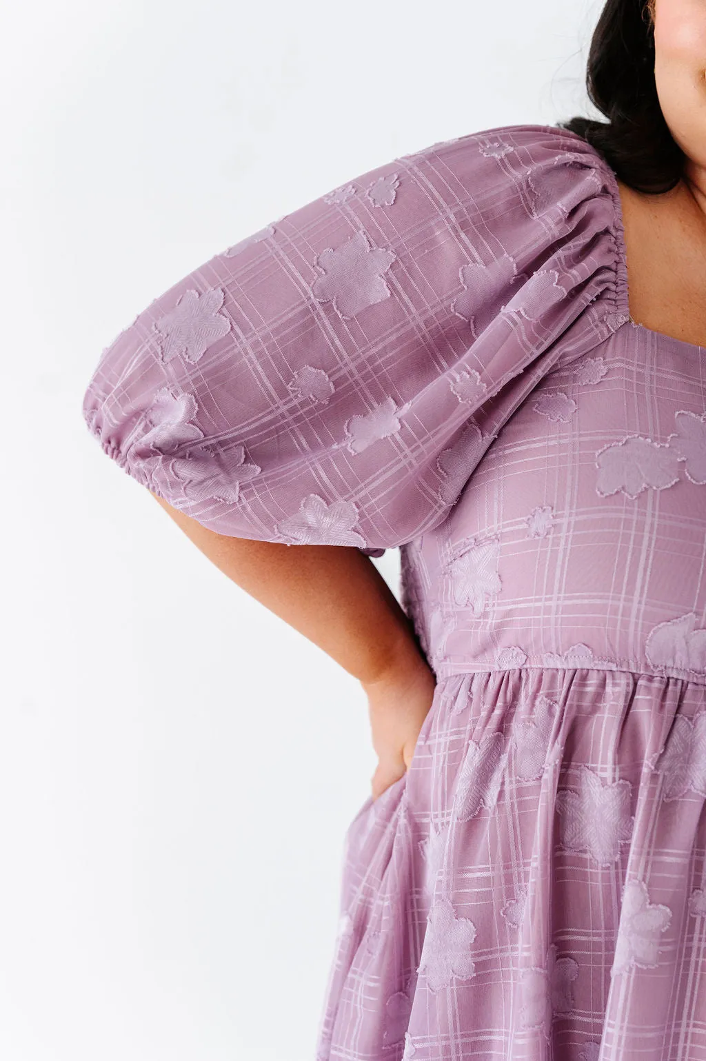 Julietta Dress in Lavender - Size 2X Left