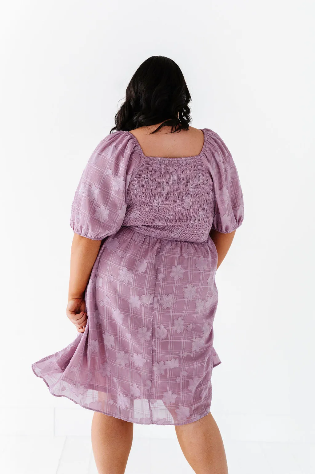 Julietta Dress in Lavender - Size 2X Left