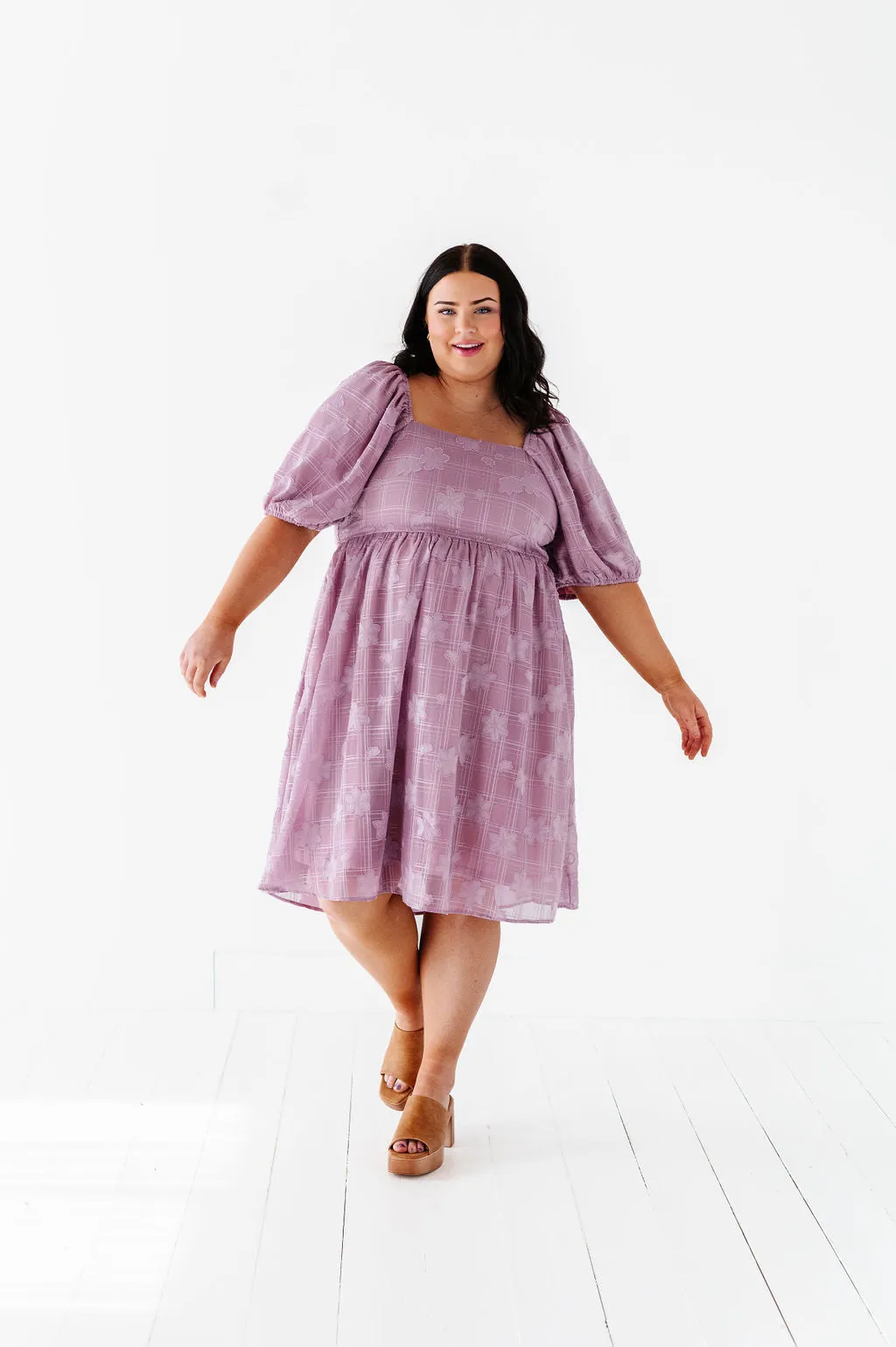 Julietta Dress in Lavender - Size 2X Left