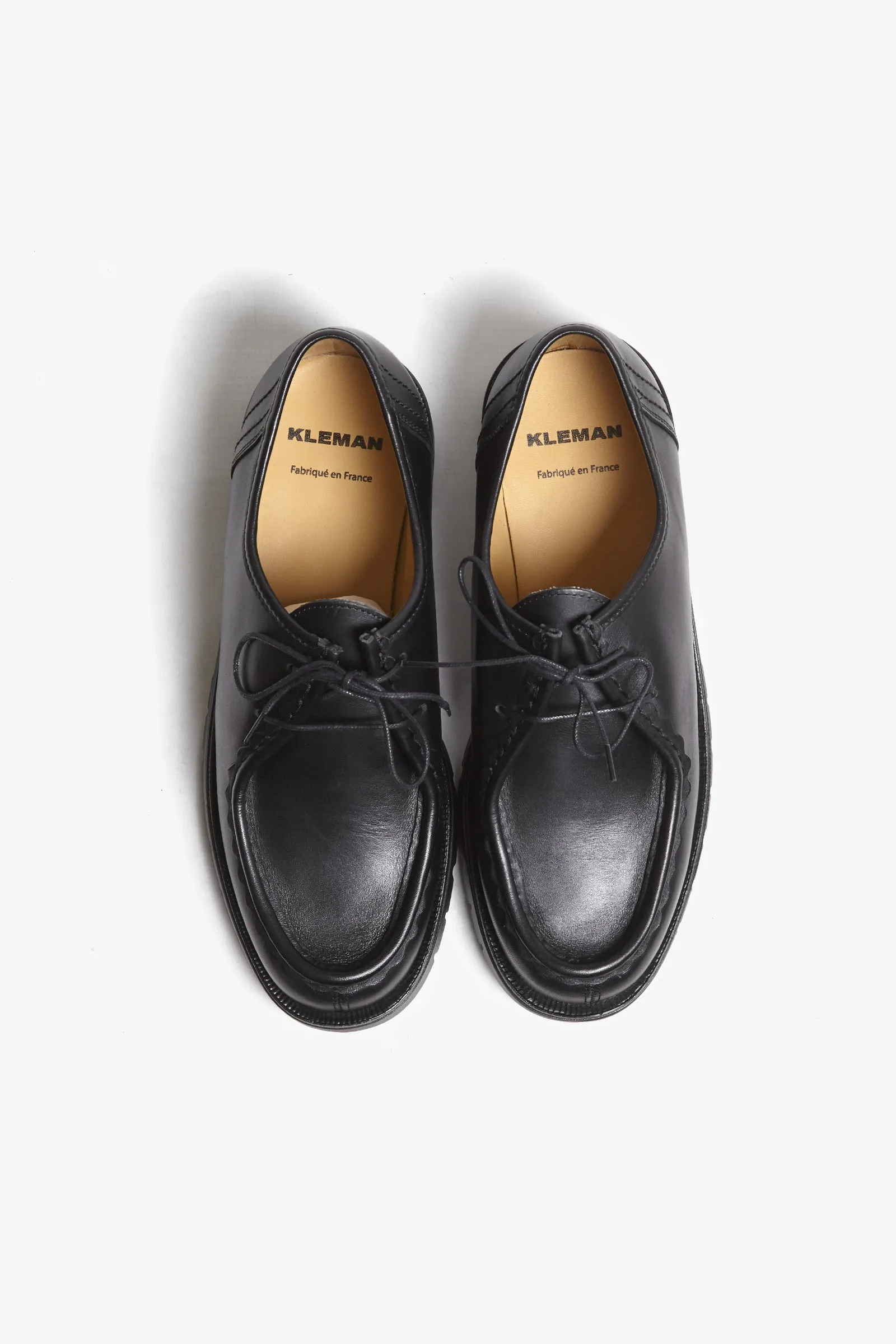 Kleman - Padror Moc Toe Shoe - Black