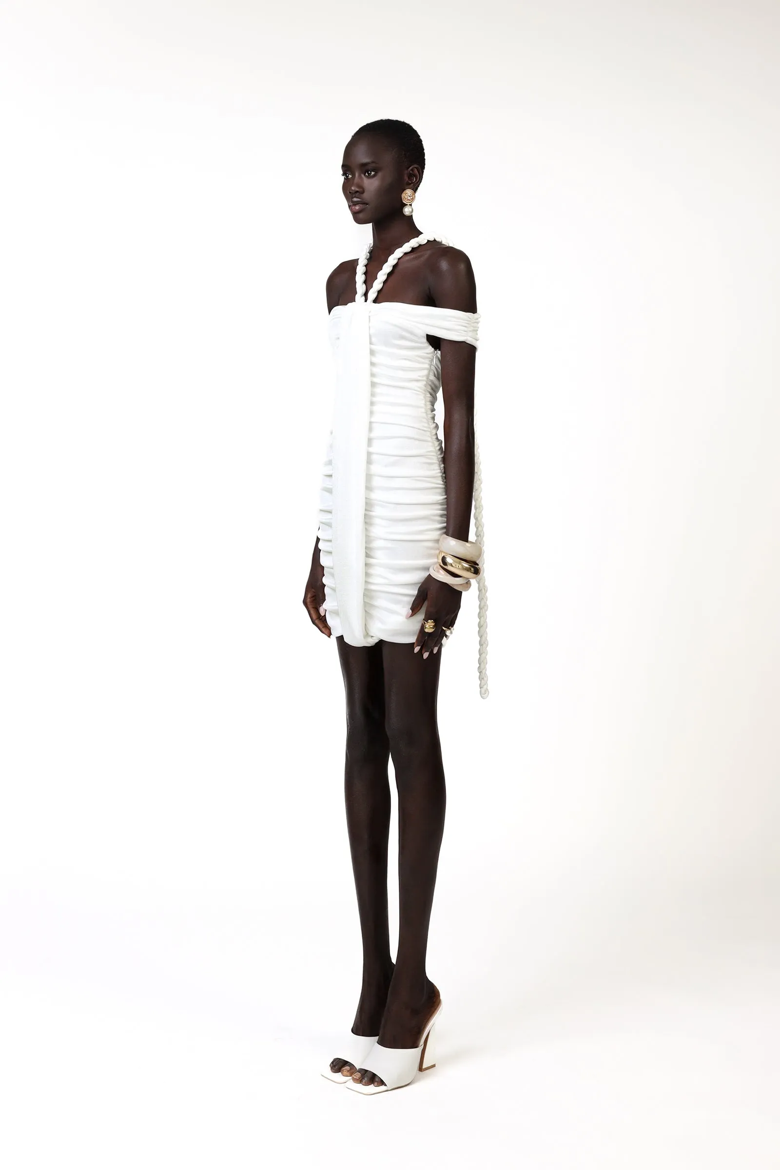 Korro Mini Dress - White