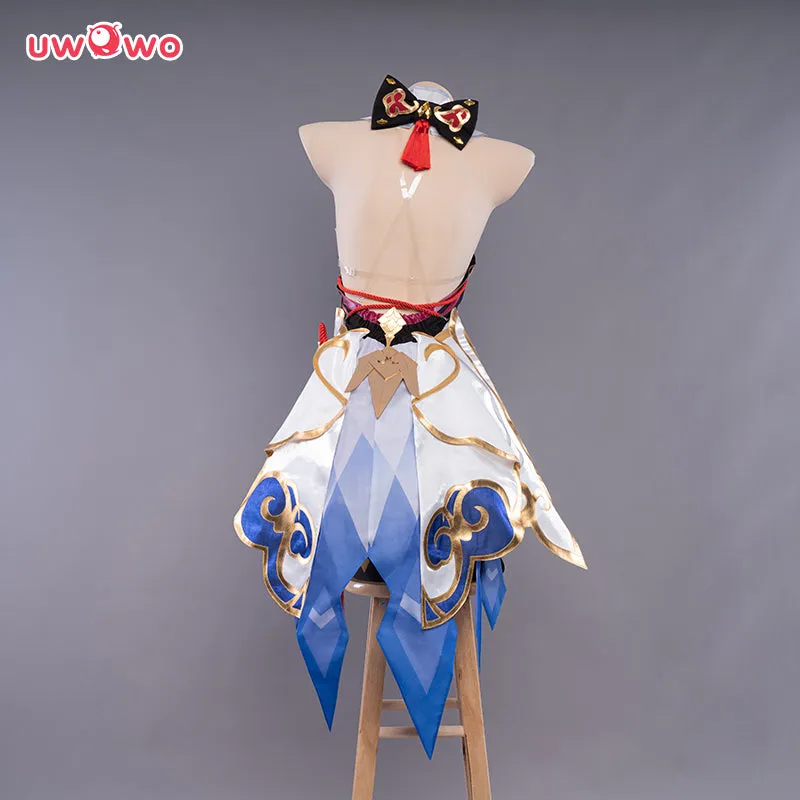 [Last Batch]【Special Discount】Uwowo Plus Size Game Genshin Impact Cosplay Ganyu Plenilune Gaze Cosplay Costume