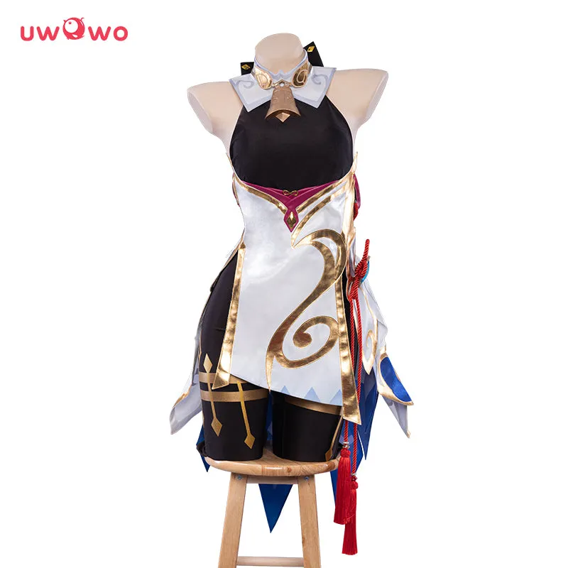 [Last Batch]【Special Discount】Uwowo Plus Size Game Genshin Impact Cosplay Ganyu Plenilune Gaze Cosplay Costume