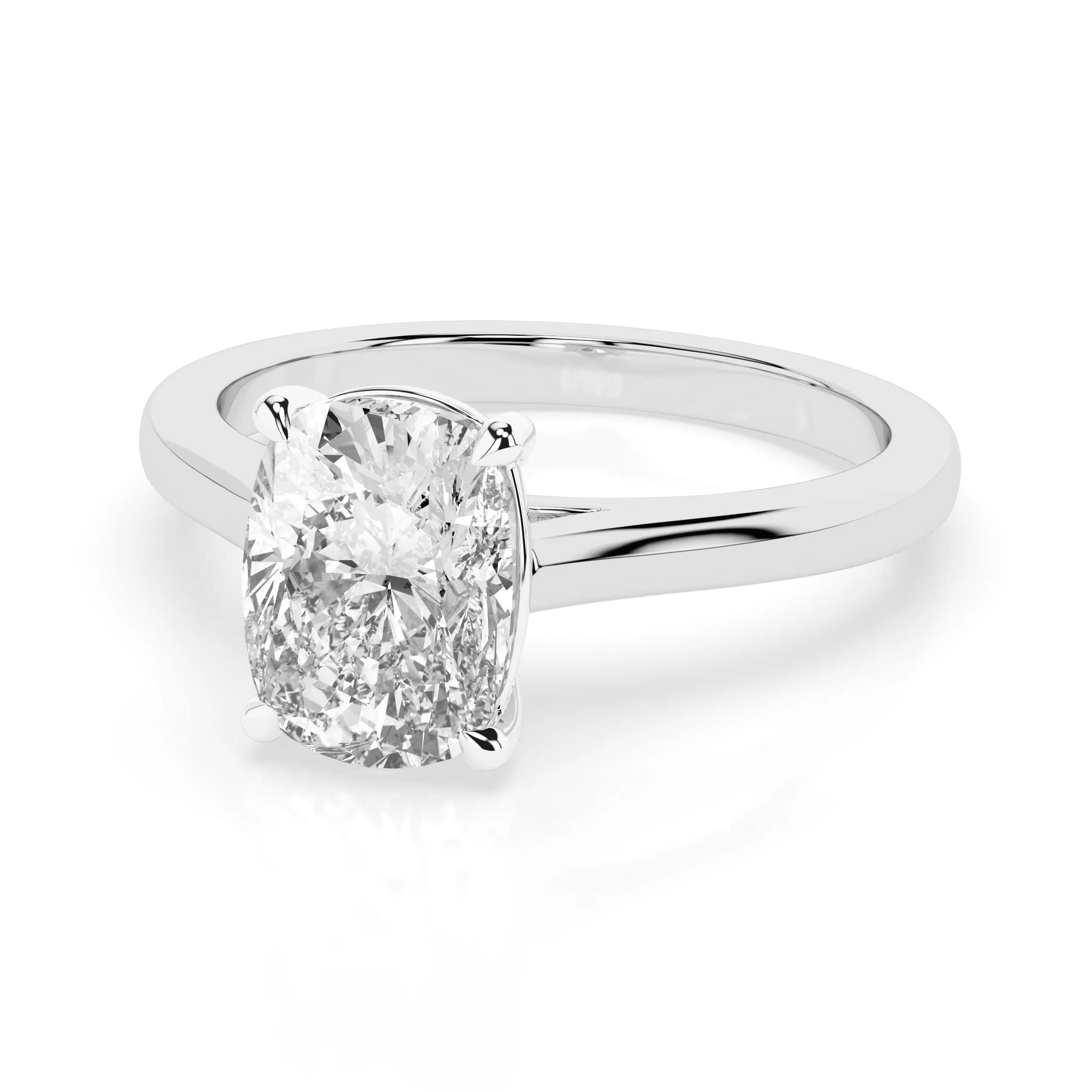 Leah Engagement Ring - White Gold