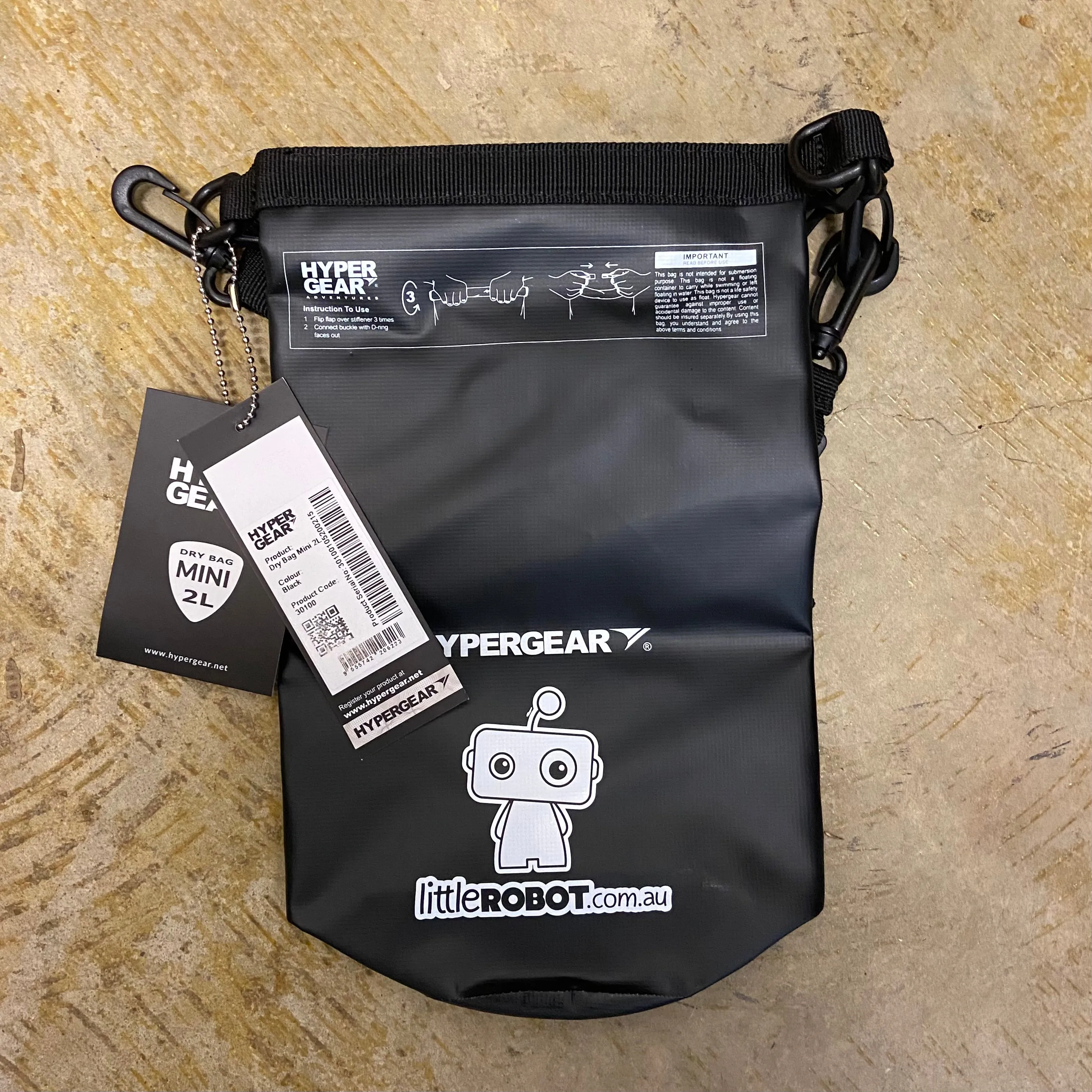 Little Robot X HyperGear 2L Mini Dry Bag