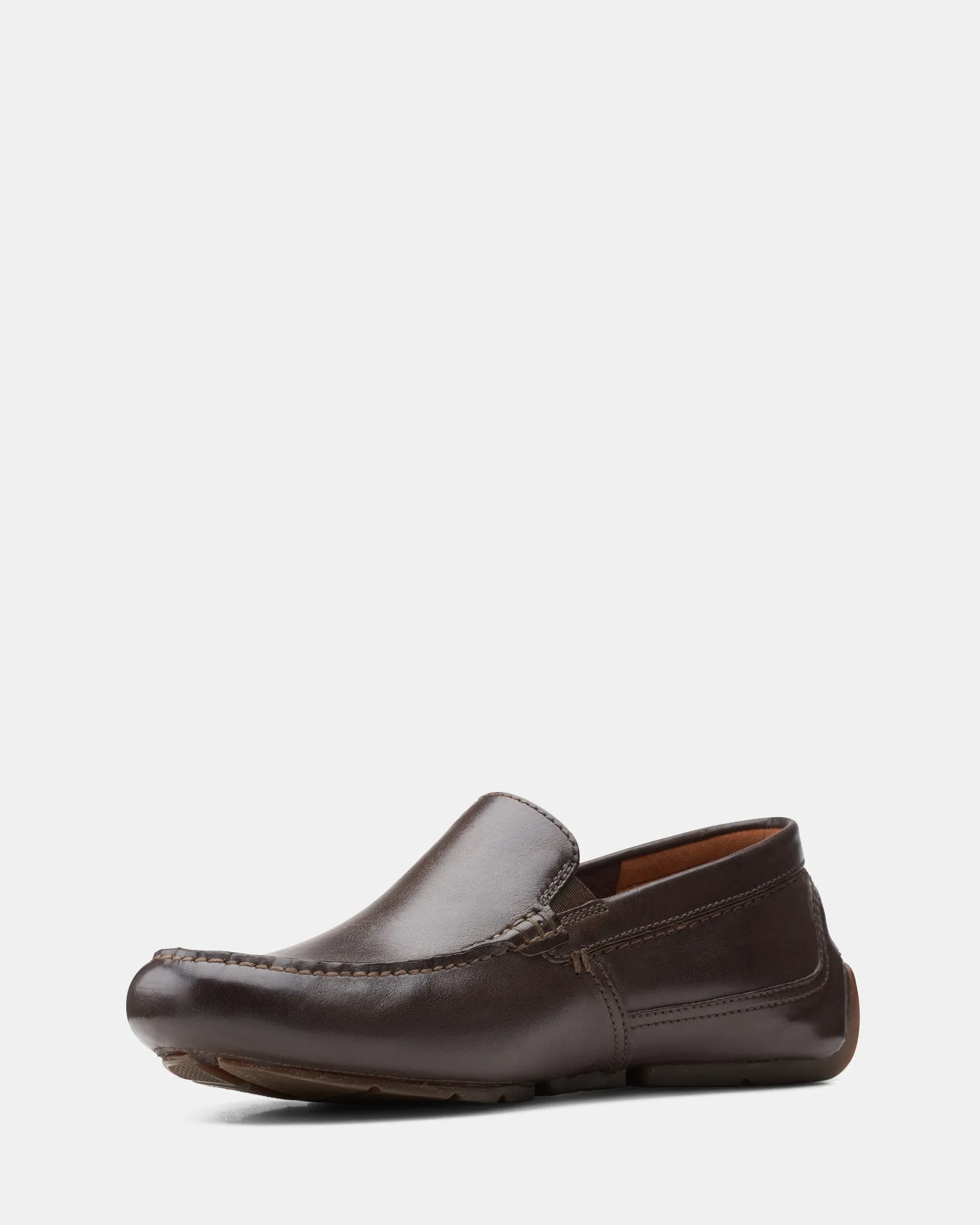 Markman Plain Dark Brown Leather