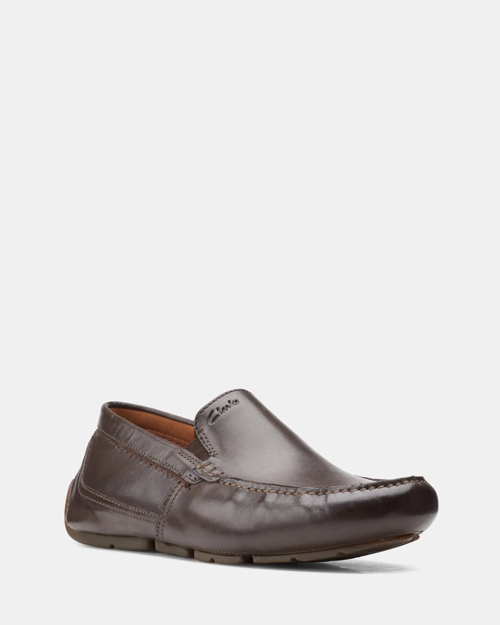 Markman Plain Dark Brown Leather