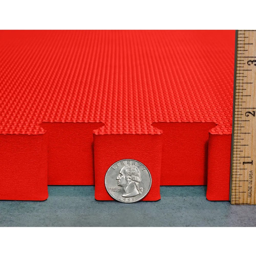 Meister X-THICK 1.5" Interlocking EVA Foam Mats - Red