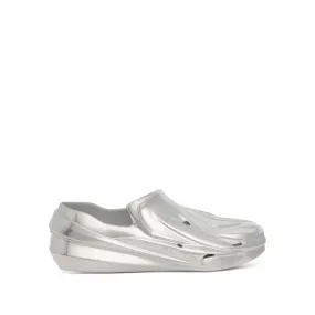 Mono Slip On Shoes in Silver