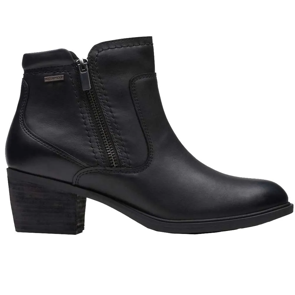 Neva Zip Waterproof Heeled Bootie