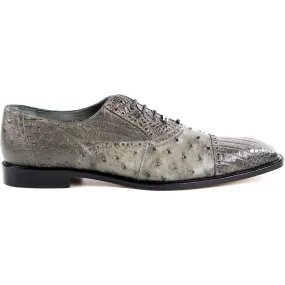 Onesto II Ostrich & Crocodile Oxford by Belvedere