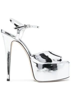 Paris Texas Sandals Silver