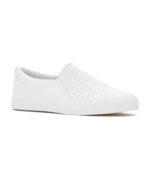 Perforated Vamp Slip On Sneaker