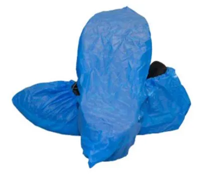 Polyproplyene Shoe Covers Blue XL  100pk