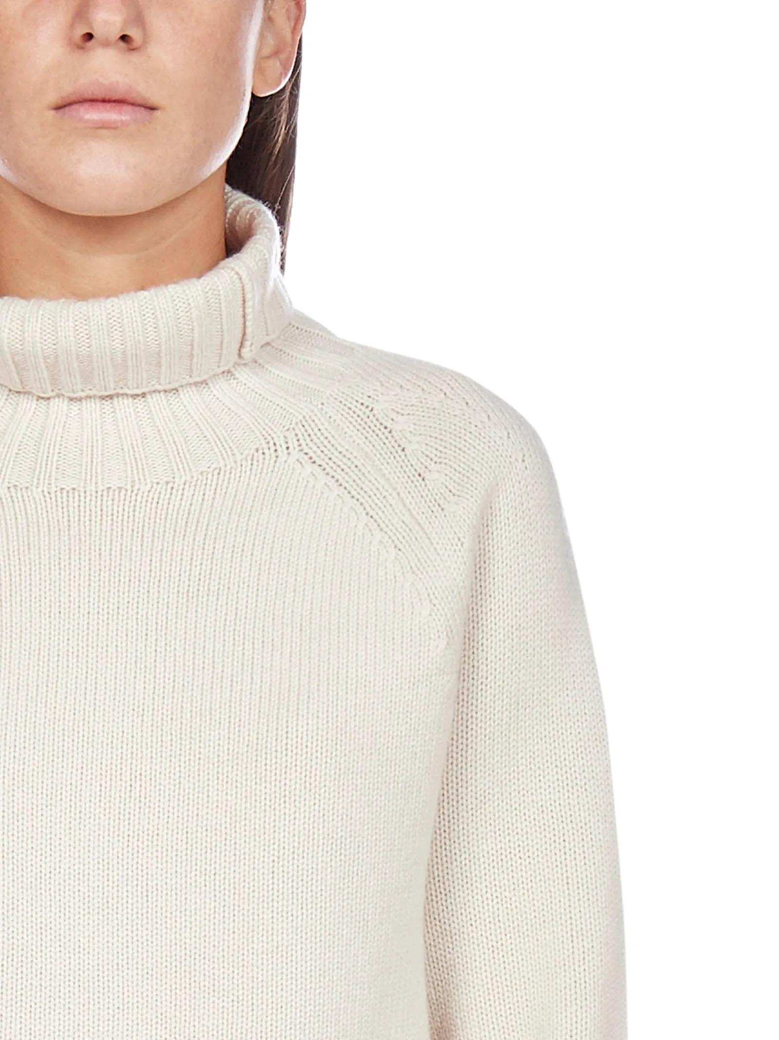 'S Max Mara High Neck Knit Sweater