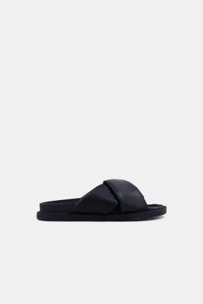 SHUSHOP | The Claire Slides - Black