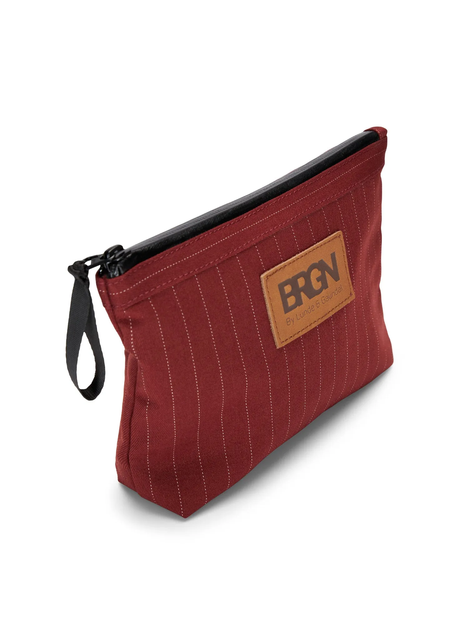 Small Pouch - Russet Pinstripe