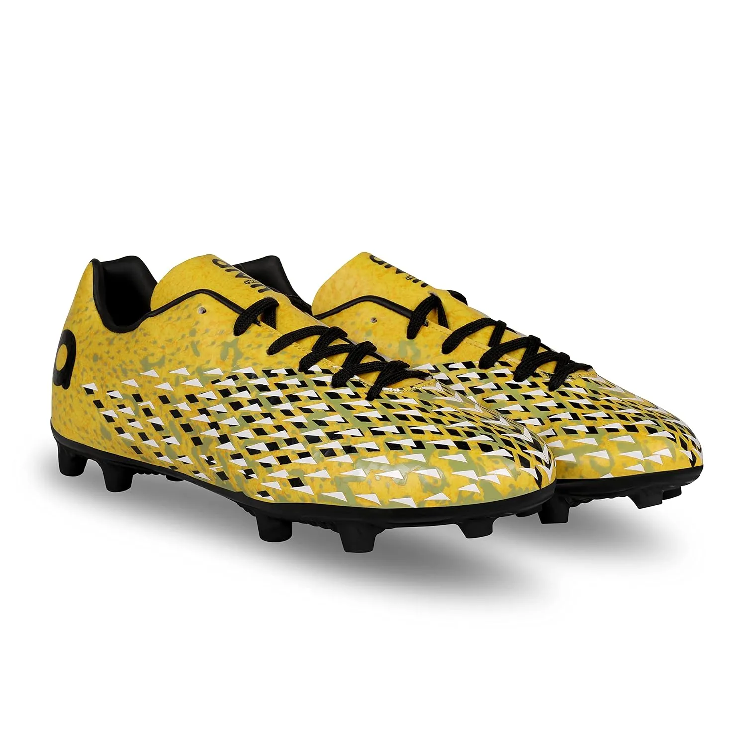 Speed King Football Shoes For Men (Yellow)