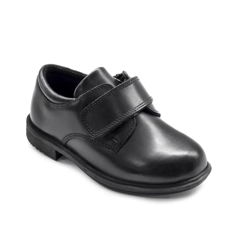 Studeez Leather School Shoes - Taji Velcro 1