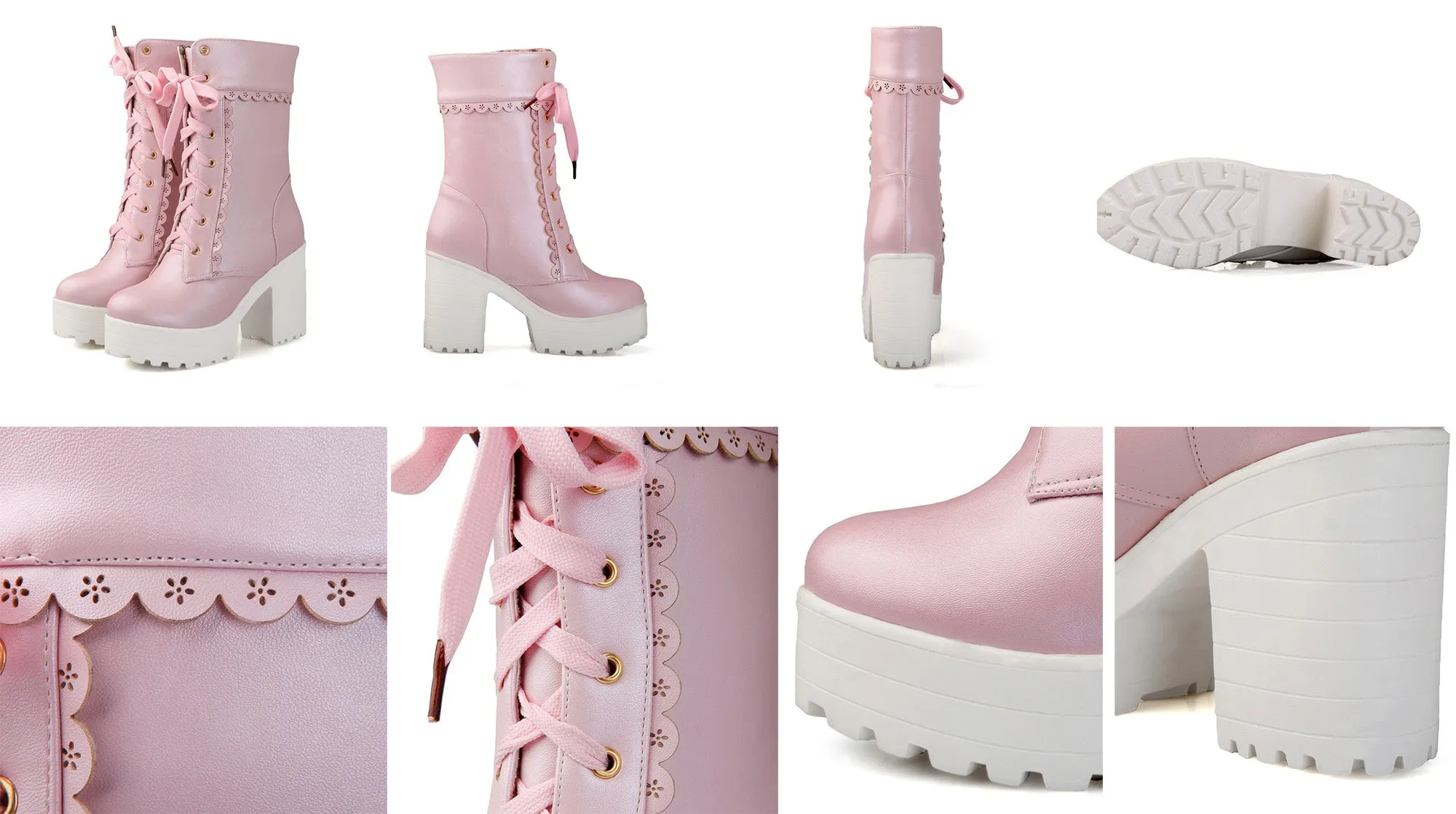 Sweet Princess High Heels Boots