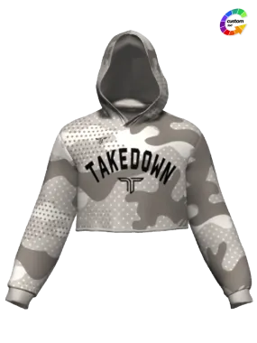 TD-CRPHD-003 360° Custom Cropped Hoodie