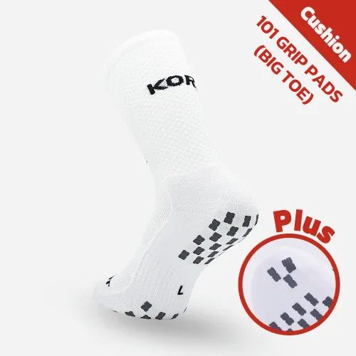 WEFOOT® IN&OUT Dual-Grip PLUS Crew Socks (KOREA)