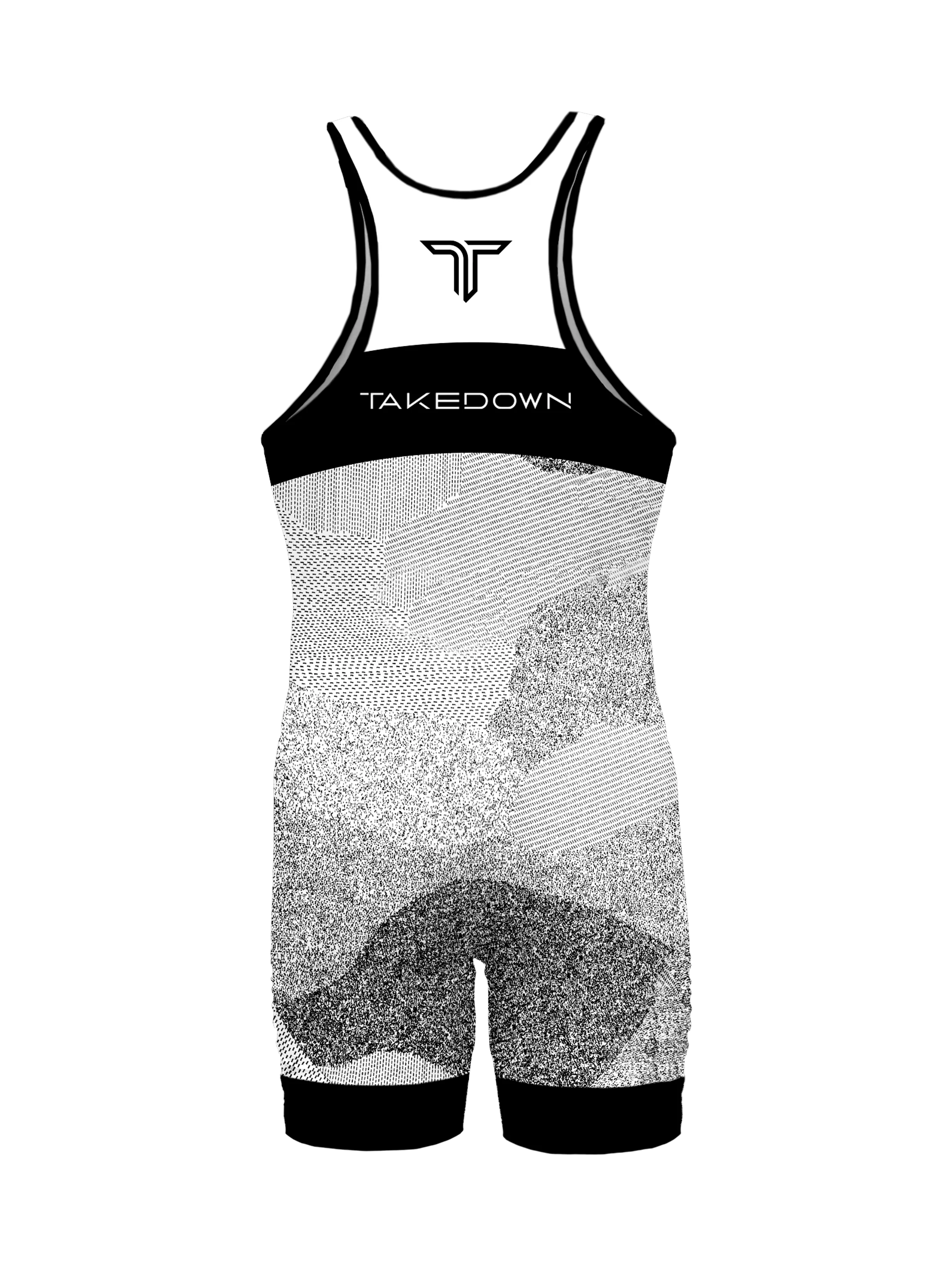 White Night Vision Wrestling Singlet