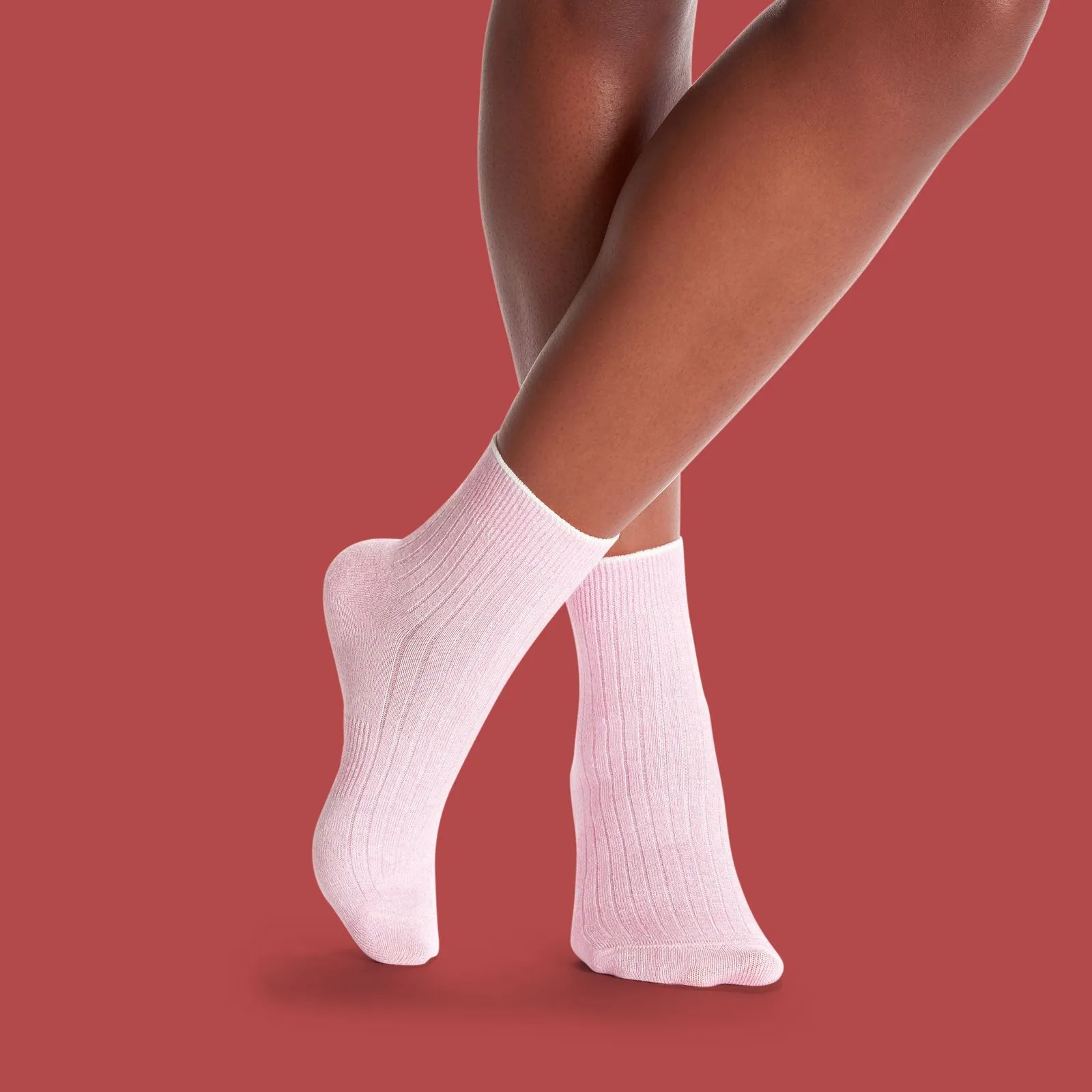 Women's Lightweight Sparkle Ribbed Quarter Socks