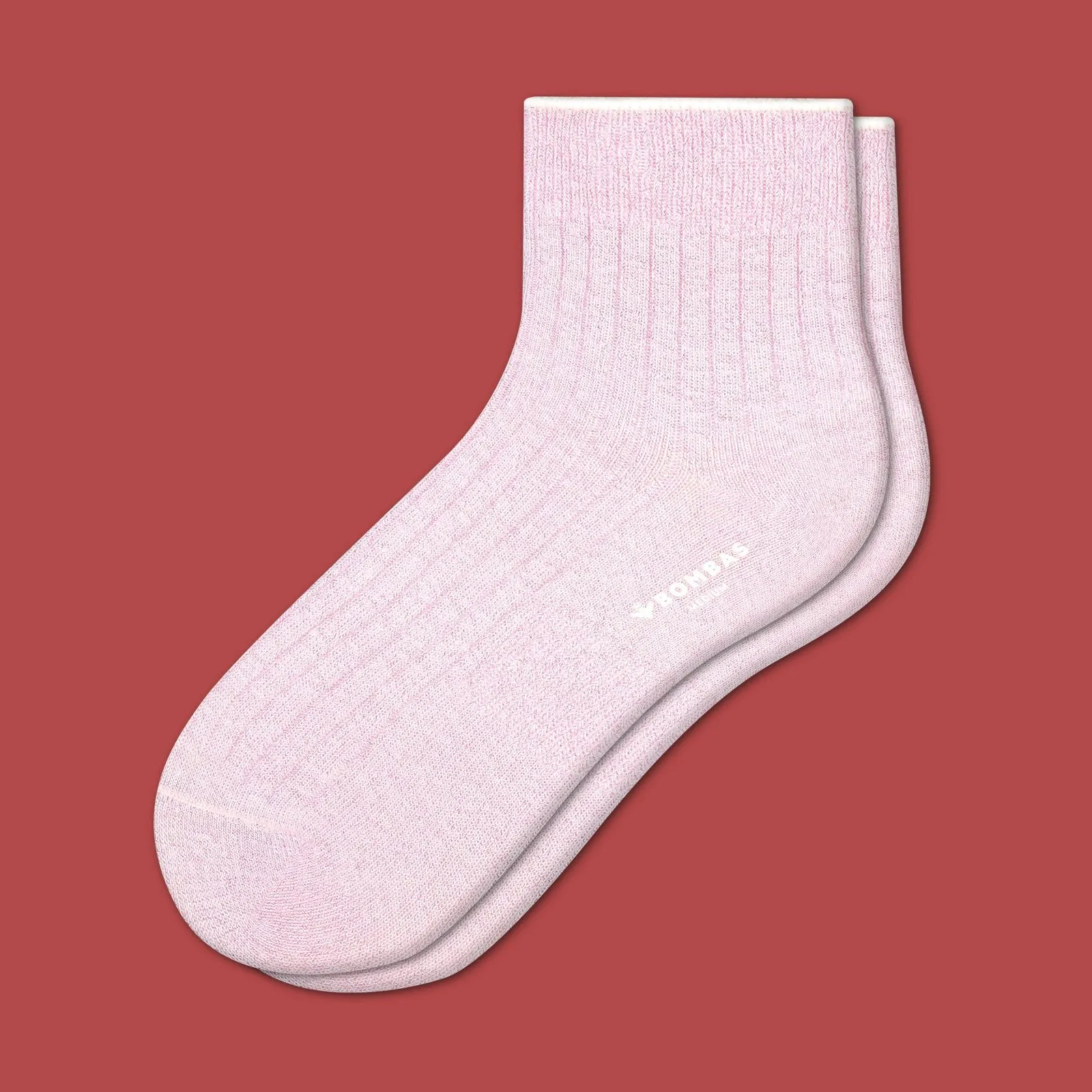 Women's Lightweight Sparkle Ribbed Quarter Socks