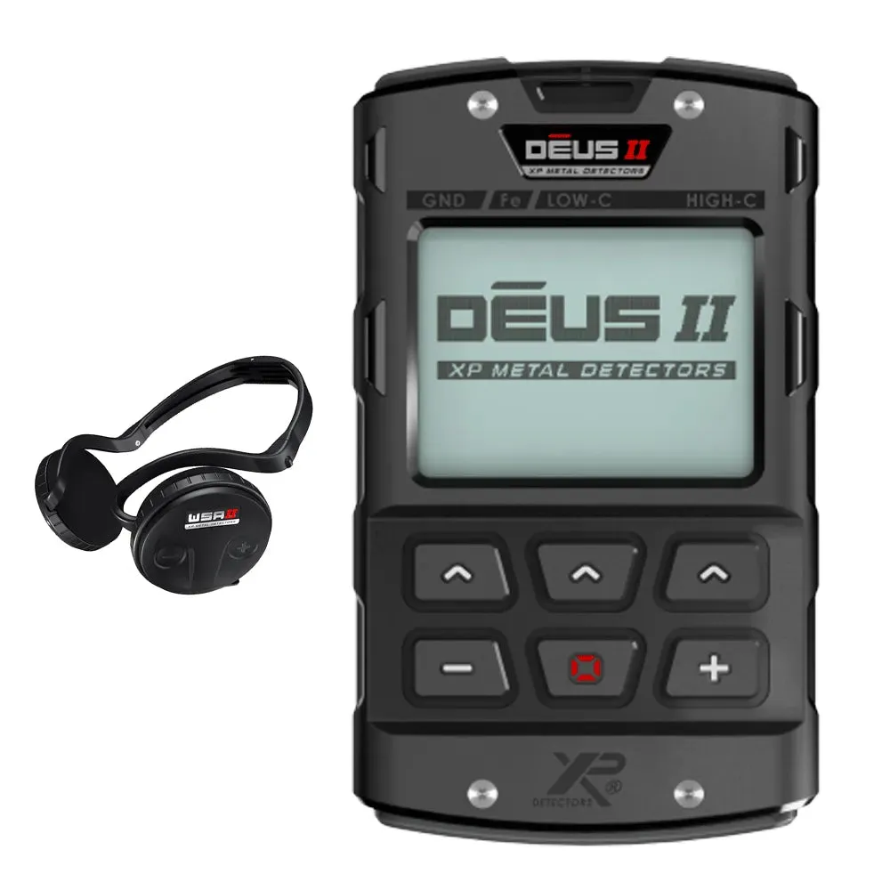 XP Deus II with WSA II Headphones